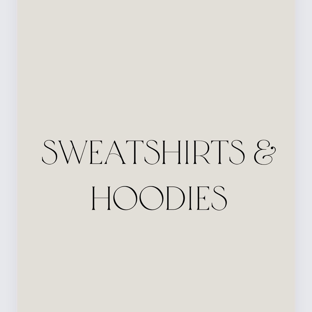 Sweatshirts & Hoodies